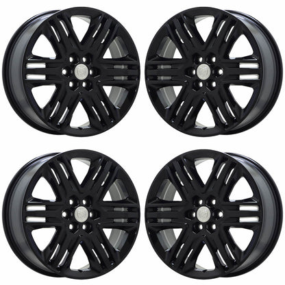 20" Buick Enclave Gloss Black wheels rims Factory OEM GM set 5953 EXCHANGE