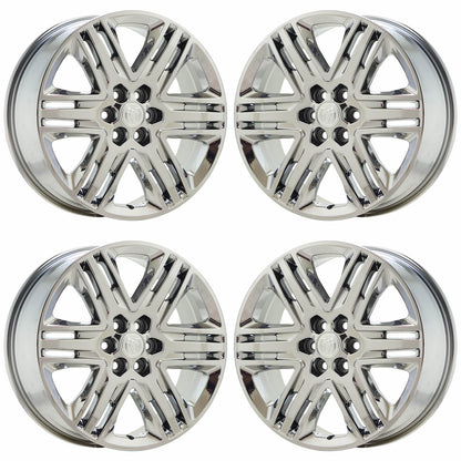 20" Buick Enclave Bright Chrome wheels rims Factory OEM GM set 5953 EXCHANGE