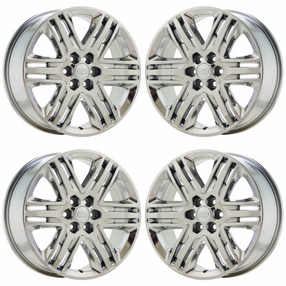 20" Cadillac SRX Bright Chrome wheels rims Factory OEM GM set 5953 EXCHANGE