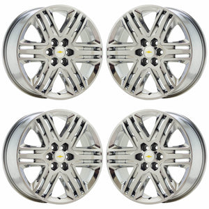 20" Chevy Traverse Bright Chrome wheels rims Factory OEM GM set 5953 EXCHANGE