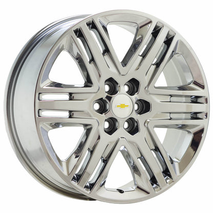 20" Chevy Traverse Bright Chrome wheels rims Factory OEM GM set 5953 EXCHANGE