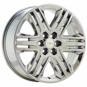 20" Chevy Traverse Bright Chrome wheels rims Factory OEM GM set 5953 EXCHANGE