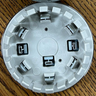 2 5/8" Cadillac Lyriq, XT4 OEM Silver Center Cap #84638166 single