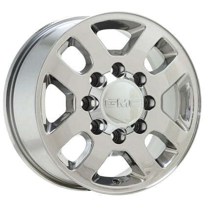 18" GMC Sierra 2500 3500 Bright Chrome wheels rims OEM set 4 5502