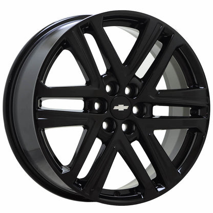 20" Chevrolet Traverse Blazer Gloss Black wheels rims OEM set 14067 EXCHANGE