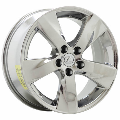 18" Lexus IS250 IS350 Bright Chrome wheels rims Factory set 74241 74242 EXCHANGE