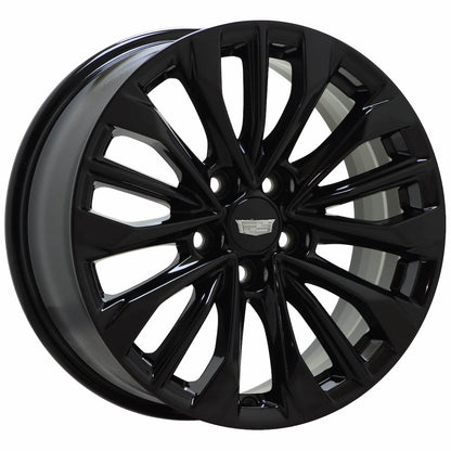 18" Cadillac XT4 Gloss Black wheels rims Factory OEM set gz088 EXCHANGE