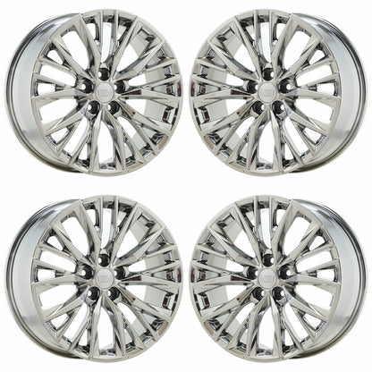 20" Cadillac XT4 Bright Chrome wheels rims Factory OEM set gz087 EXCHANGE