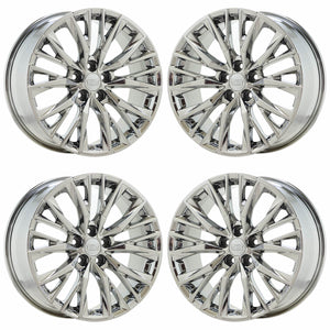 20" Cadillac XT4 Bright Chrome wheels rims Factory OEM set gz087 EXCHANGE