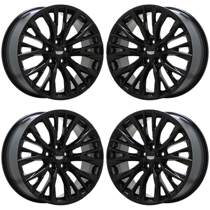 20" Cadillac XT4 Gloss Black wheels rims Factory OEM set gz087 EXCHANGE