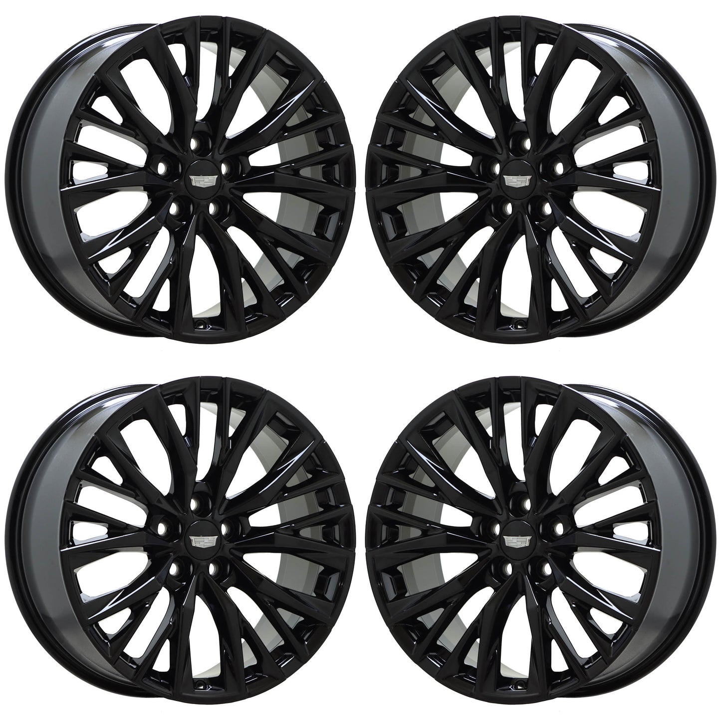 20" Cadillac XT4 Gloss Black wheels rims Factory OEM set gz087 EXCHANGE