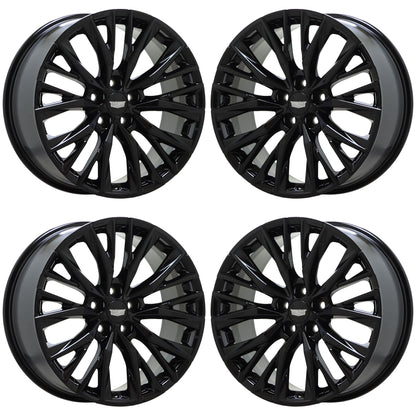 20" Cadillac XT4 Gloss Black wheels rims Factory OEM set gz087 EXCHANGE