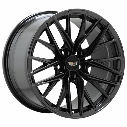 19" Cadillac CT5-V Black Chrome wheels rims Factory OEM 6956 6960 EXCHANGE