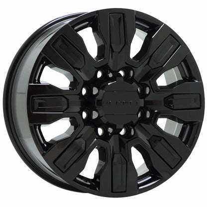 20" GMC Sierra 2500 3500 Gloss Black wheels rims Factory OEM set 0459 EXCHANGE