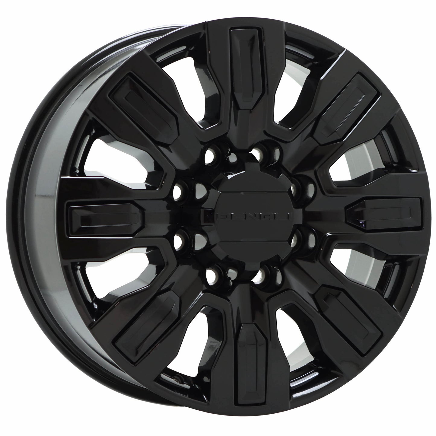 20" GMC Sierra 2500 3500 Gloss Black wheels rims Factory OEM set 84830459