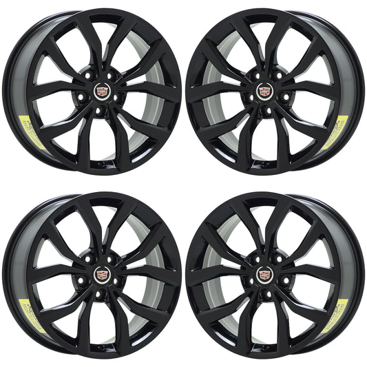 18x8" 18x9" Cadillac ATS SEDAN Gloss Black wheels Factory OEM 4704 4706 EXCHANGE