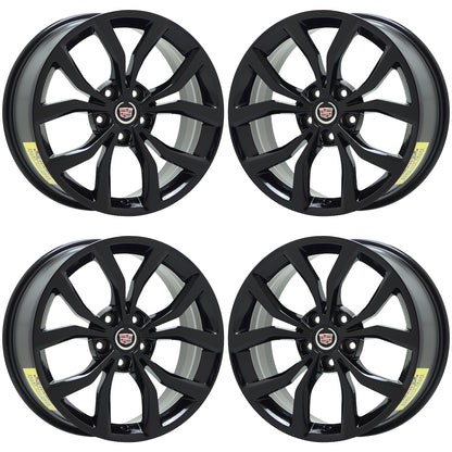 18x8" 18x9" Cadillac ATS Coupe Gloss Black wheels Factory OEM 4704 4706 EXCHANGE