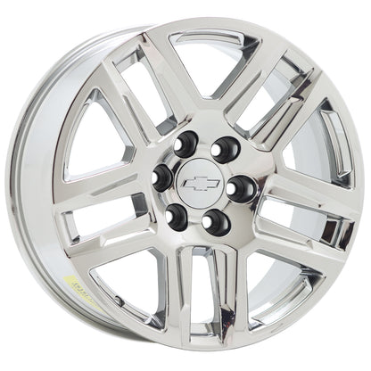 20" Chevrolet Colorado Truck Bright Chrome wheels rims Factory OEM set 5913