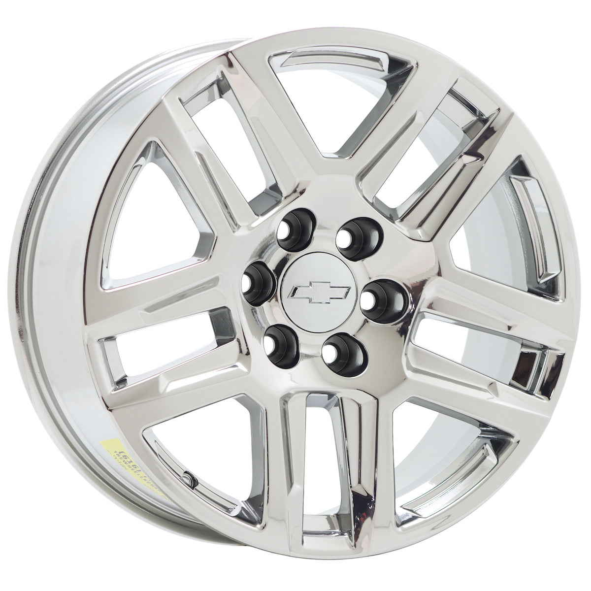 20" Chevrolet Silverado 1500 Truck Bright Chrome wheels rims Factory OEM 5913