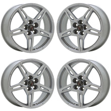 Load image into Gallery viewer, 19x8.5&quot; 20x11&quot; Corvette C8 Silver wheels rims Factory OEM GM set 14007 14008
