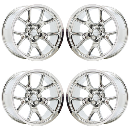 20x11" Charger Challenger WIDE BODY Bright Chrome wheels rims Factory OEM 96742