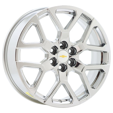 20" Chevrolet Blazer Bright Chrome wheels rims Factory OEM set 14084 EXCHANGE