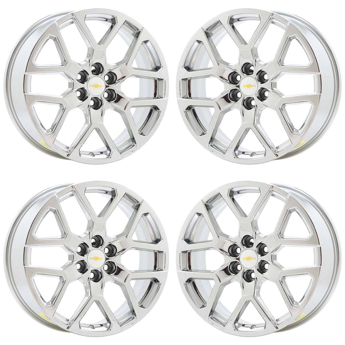 20" Chevrolet Blazer Bright Chrome wheels rims Factory OEM set 14084