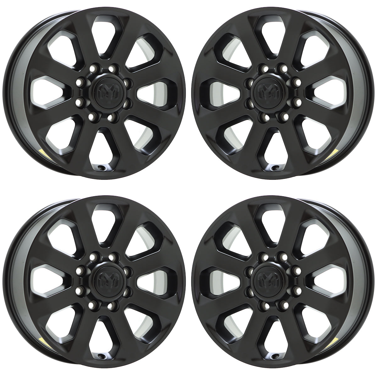 20" Dodge Ram 2500-3500 Truck Satin Black wheels rims Factory OEM 2697 EXCHANGE