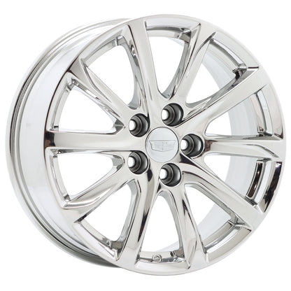 18" Cadillac XT4 Bright Chrome wheels rims Factory OEM set 4822