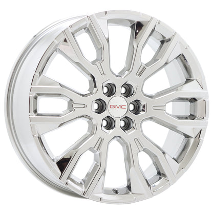 22" GMC Acadia Bright Chrome wheels rims Factory GM set gv066 EXCHANGE