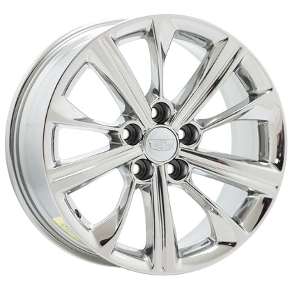 18" Cadillac CT5 Bright Chrome wheels rims Factory OEM set 25ct518 EXCHANGE