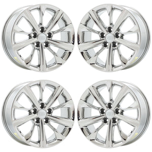 18" Cadillac CT5 Bright Chrome wheels rims Factory OEM set 25ct518 EXCHANGE
