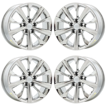 18" Cadillac CT5 Bright Chrome wheels rims Factory OEM set 25ct518 EXCHANGE