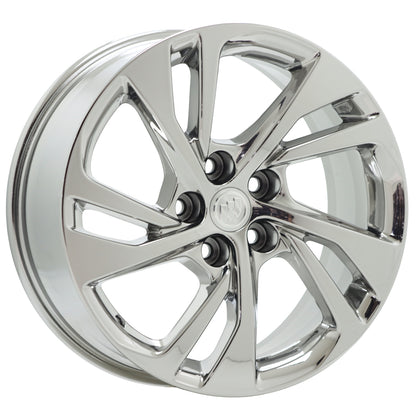 18" Buick Envision Bright Chrome wheels rims Factory OEM set 4160 EXCHANGE
