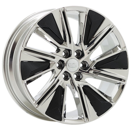 22" Cadillac Lyriq Bright Chrome wheels rims Factory OEM 4880 EXCHANGE