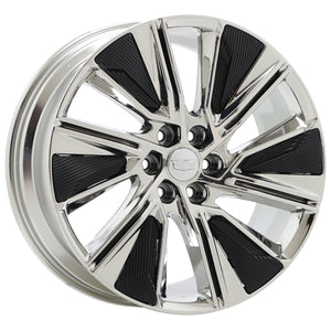 22" Cadillac Lyriq Bright Chrome wheels rims Factory OEM 4880 EXCHANGE