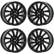 Load image into Gallery viewer, 20&quot; Cadillac Lyriq Gloss Black wheels rims Factory OEM z064 EXCHANGE
