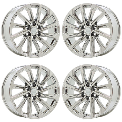 20" Cadillac Lyriq Bright Chrome wheels rims Factory OEM z064 EXCHANGE