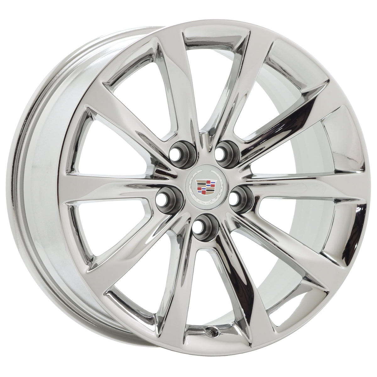 18" Cadillac CTS Bright Chrome wheels rims Factory OEM set 4749 EXCHANGE