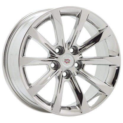 18" Cadillac CTS Bright Chrome wheels rims Factory OEM set 4749 EXCHANGE