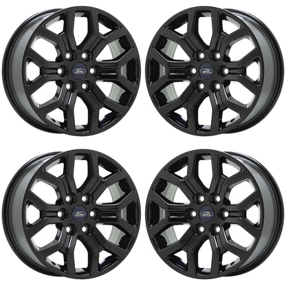 18" Ford F150 Truck Gloss Black wheels rims Factory OEM 025 EXCHANGE