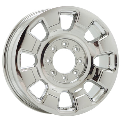 20" Ford F250 F350 SRW Bright Chrome wheels rims Factory OEM set 10552 EXCHANGE