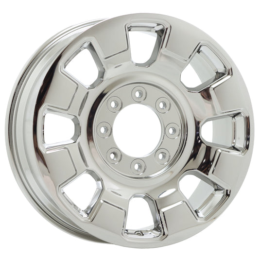 20" Ford F250 F350 SRW Bright Chrome wheels rims Factory OEM set 10552 EXCHANGE