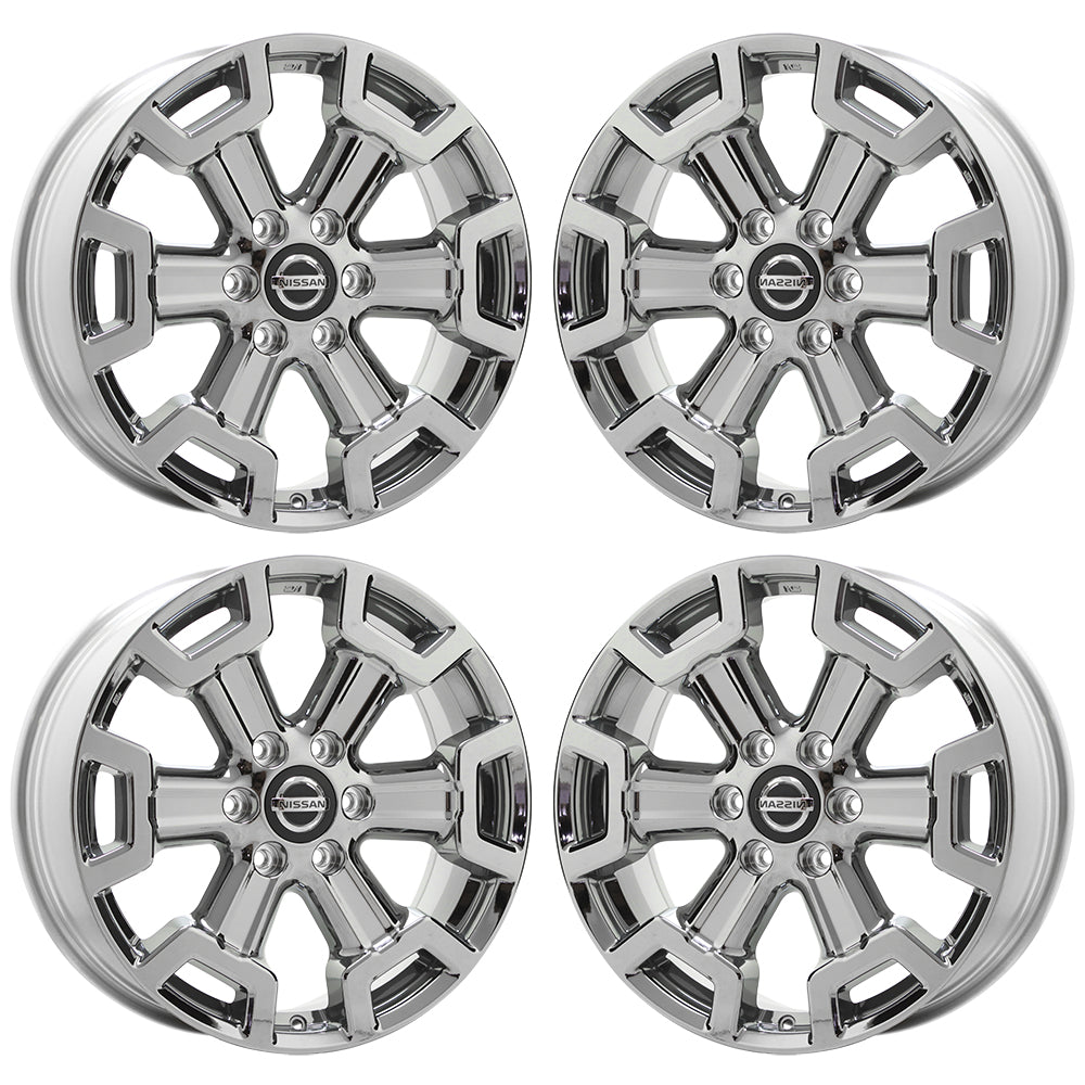 20" Nissan Titan XD Truck FACTORY Chrome wheels rims Factory OEM set 4 62727