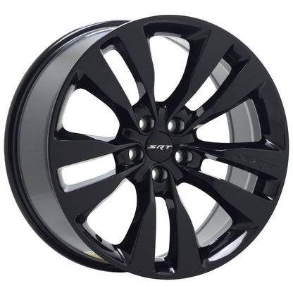 20" Charger Challenger SRT Gloss Black wheels rims Factory OEM 2436