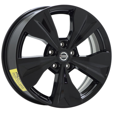 18" Nissan Murano Gloss Black wheels rims Factory OEM set 62812