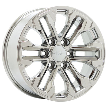 18" GMC Sierra Silverado 1500 Truck Bright Chrome wheels rims OEM set 5905