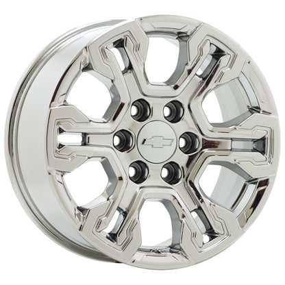 18" Chevrolet Silverado 1500 Bright Chrome wheels Factory OEM 14089 EXCHANGE