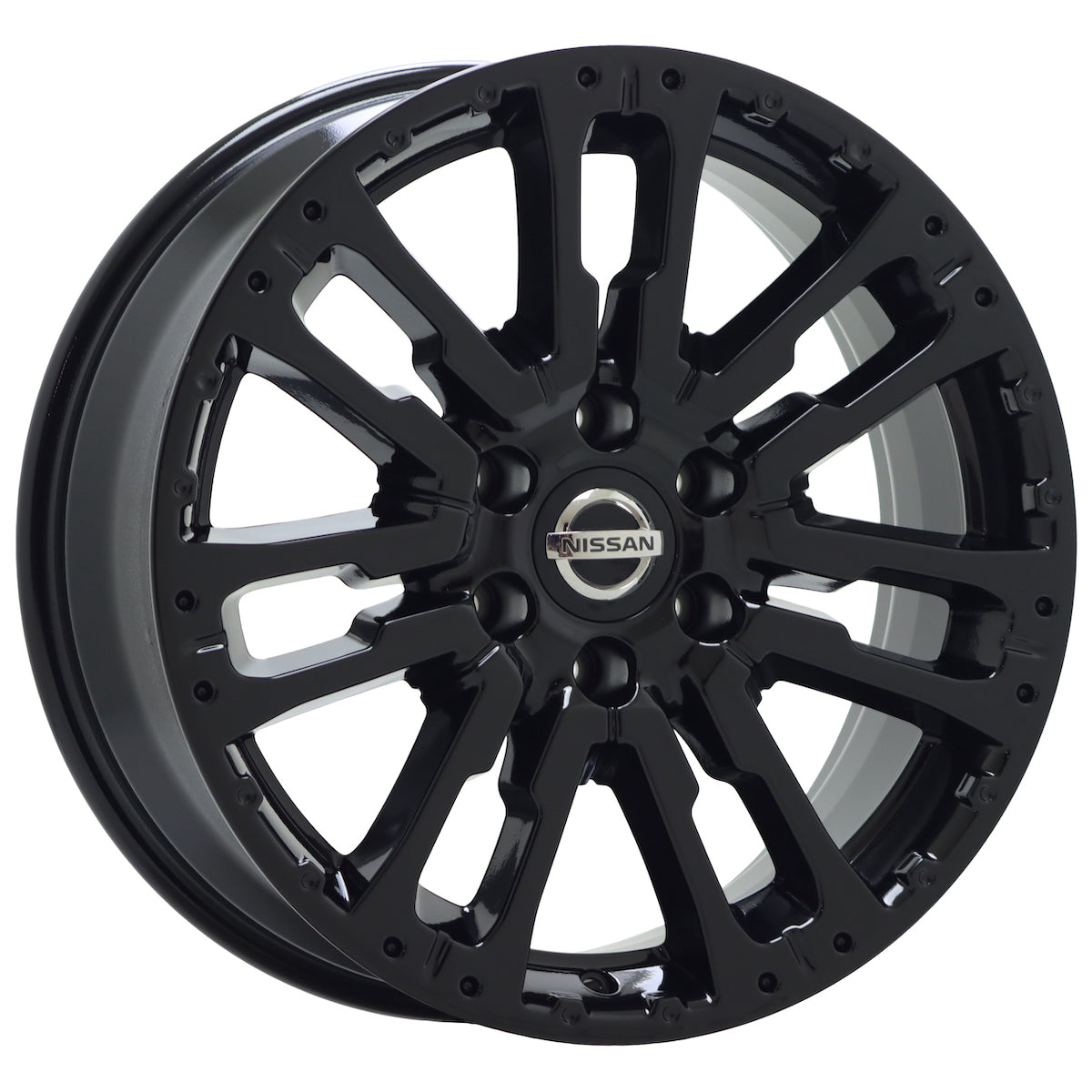 20" Nissan Titan Gloss Black wheels rims Factory OEM set 62754 EXCHANGE