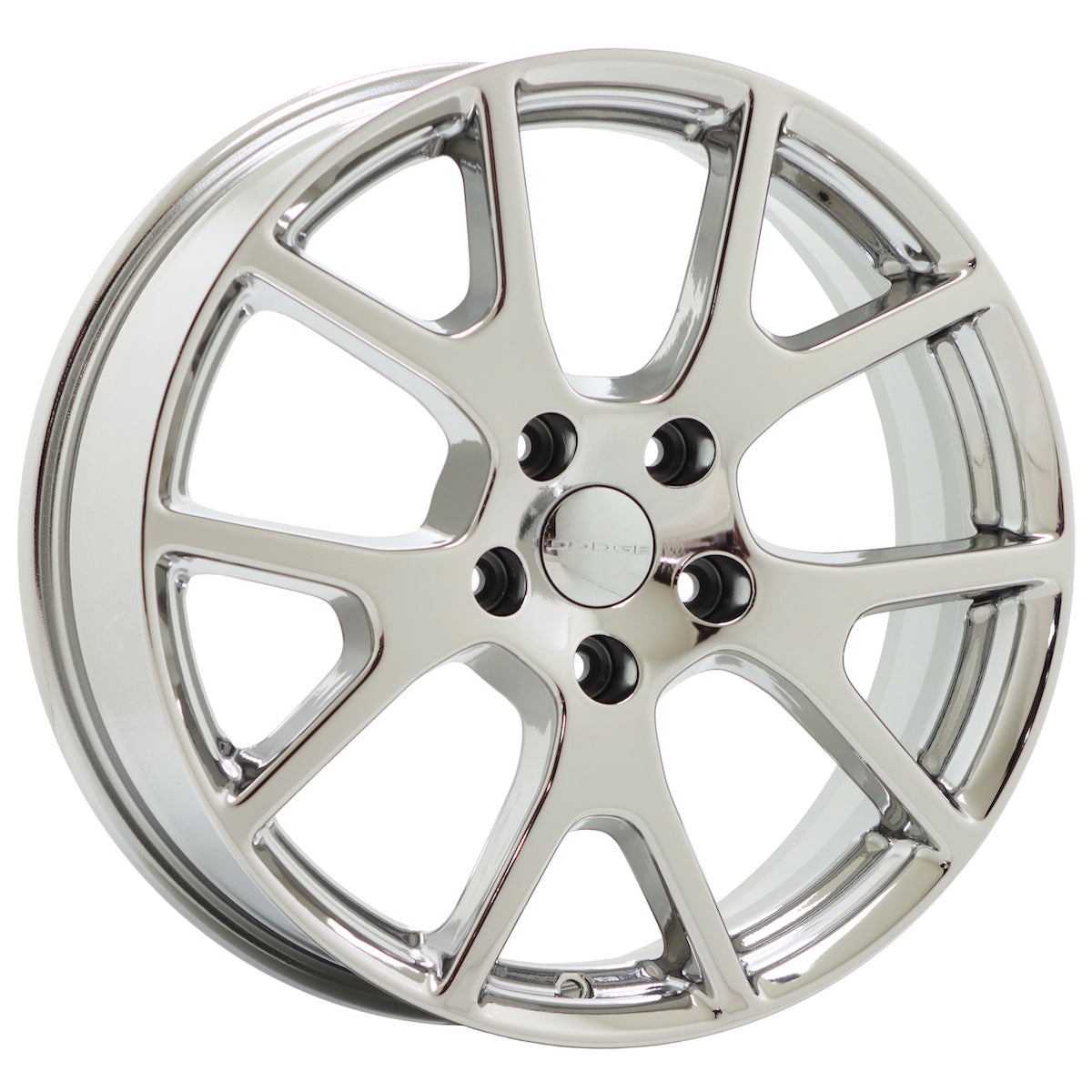 19" Dodge Journey Grand Caravan Bright Chrome wheels rims OEM set 2422 EXCHANGE